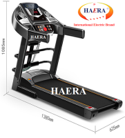 Máy chạy bộ đa năng Haera thương hiệu top 1 T376-1 